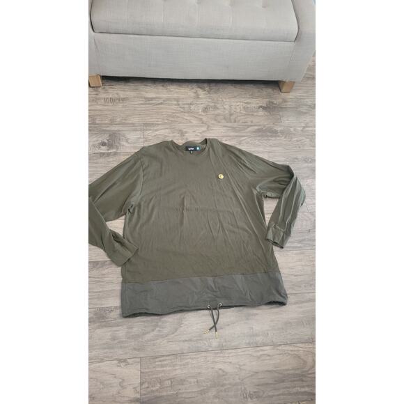 Cookies SF Long Sleeve Shirt 4XL Olive Green – Heavyweight Streetwear Pullover – - Picture 1 of 4